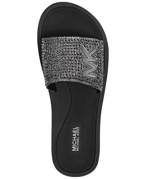 michael kors pool slide sandals|More.